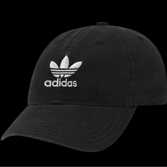 adidas Other - Adidas Classic Black Cap with White Logo